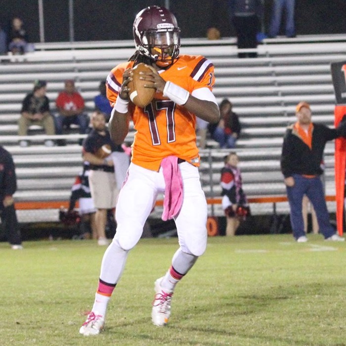 Mountain View High School vs. Stafford High School Elijah Burress