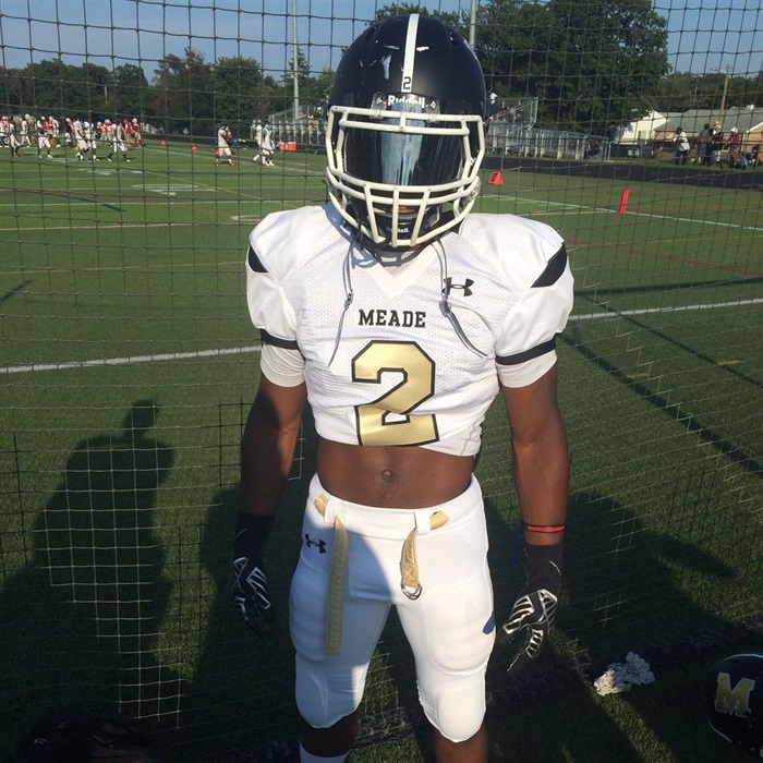 Meade High School vs. Annapolis High Travis Chidebe highlights