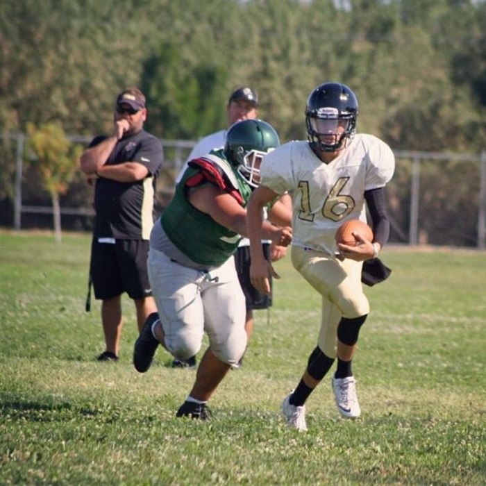 Hanford High School vs. Arroyo Grande 7 on 7 Tournament Brandon