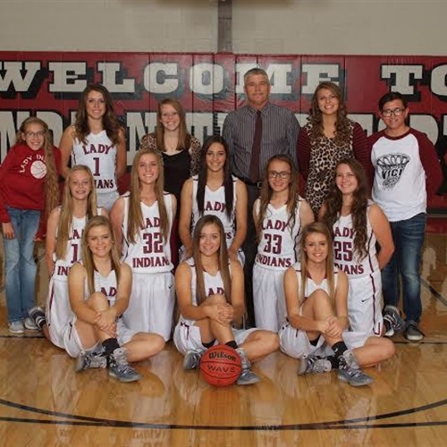 Girls' Varsity Basketball Vici High School Vici, Oklahoma