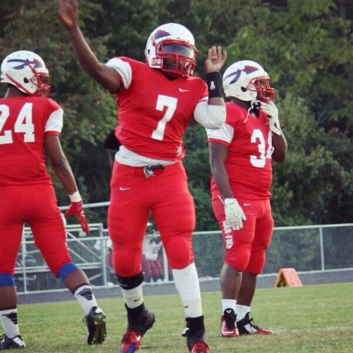 GarField High School vs. Osbourn High School Joshua Eubanks highlights