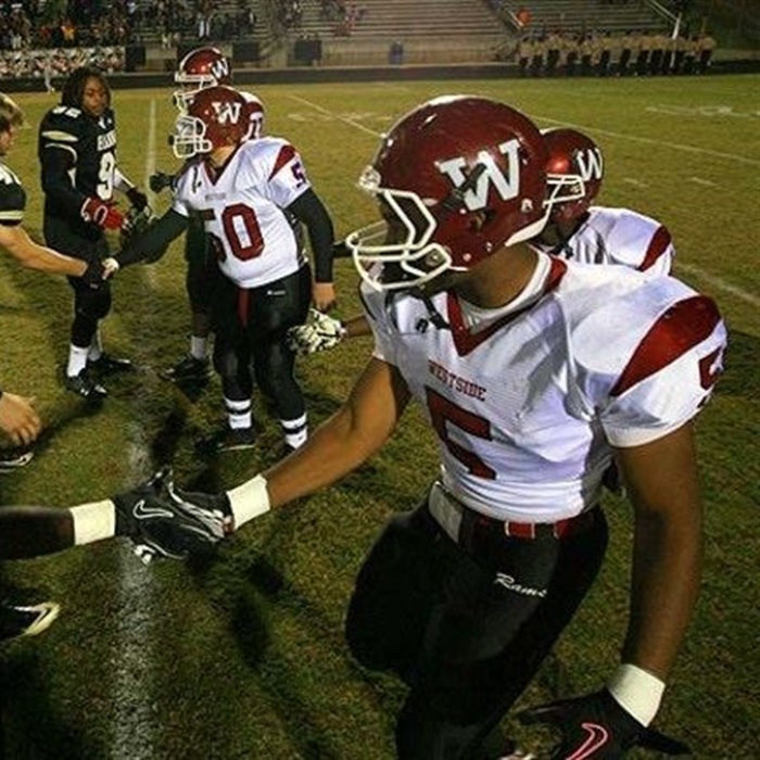 Westside High School vs. Spring Game Eb Jones highlights