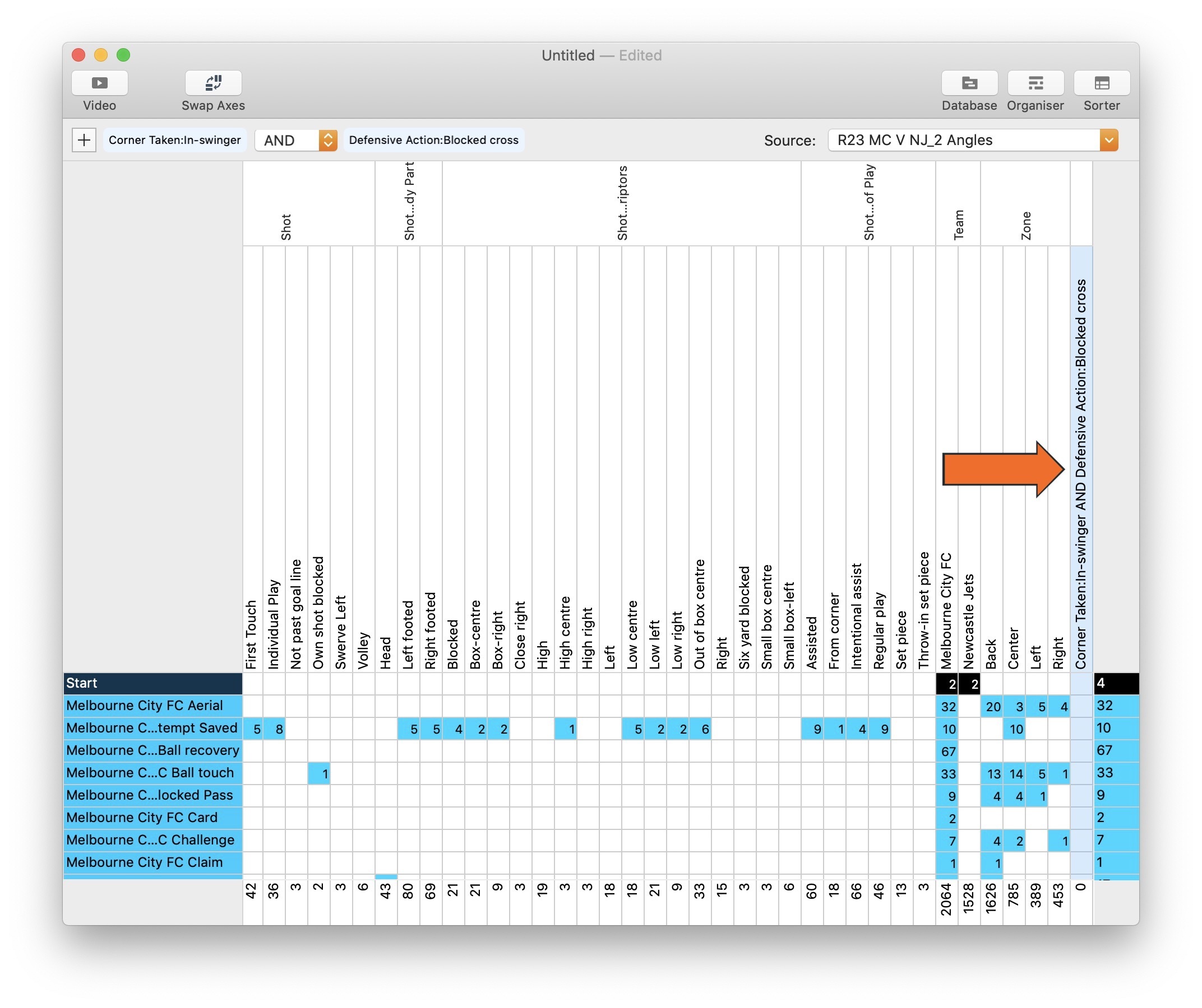 Create a Custom Matrix Query • Hudl Support