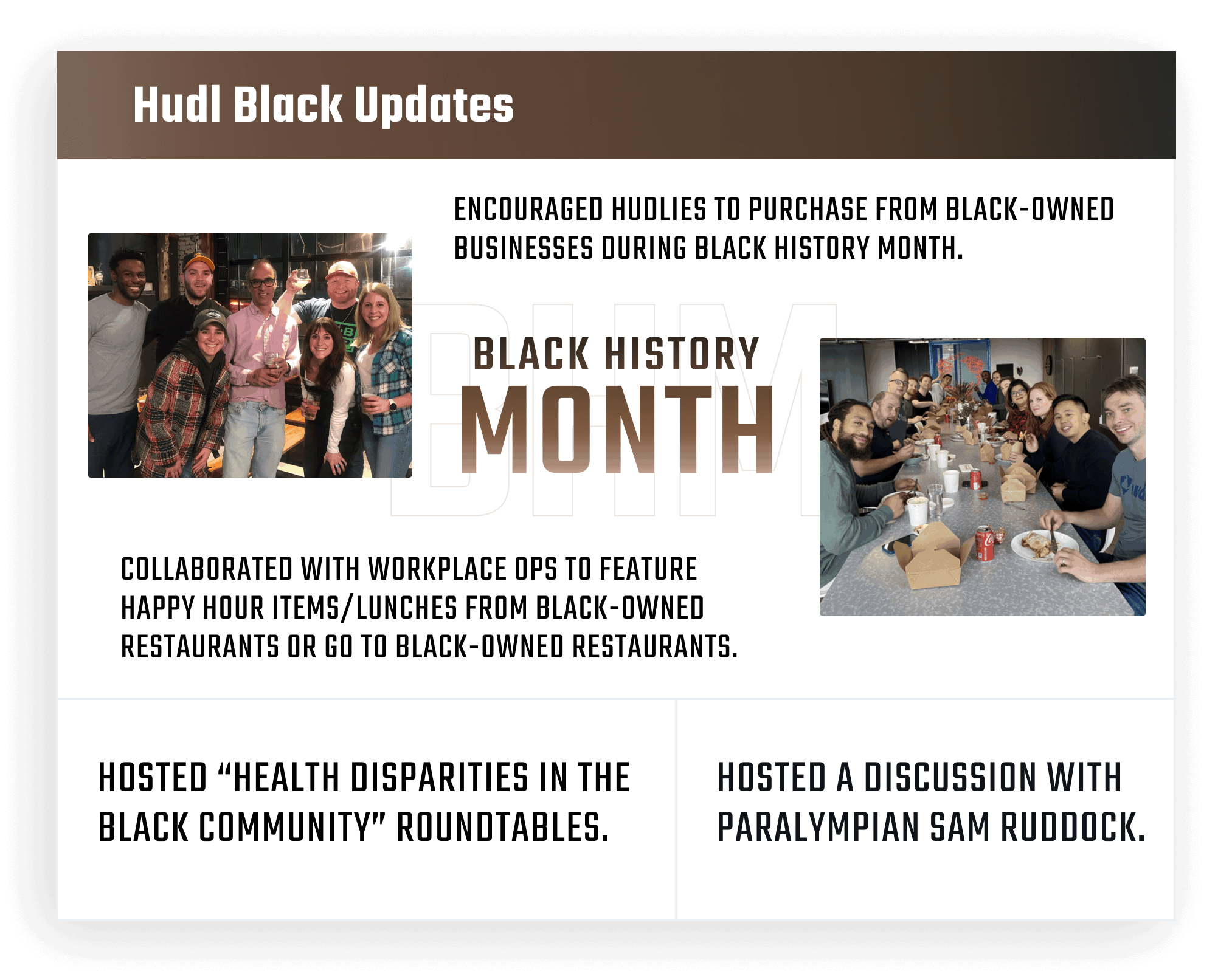 Hudl Black Updates