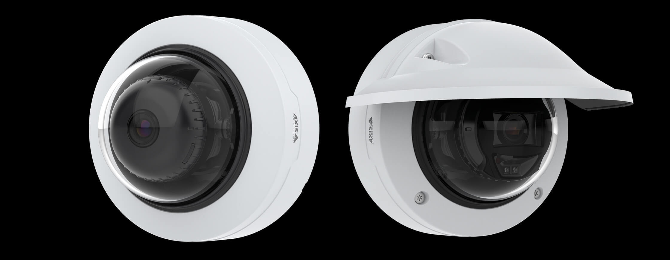 Photo of the indoor and outdoor Focus Point cameras