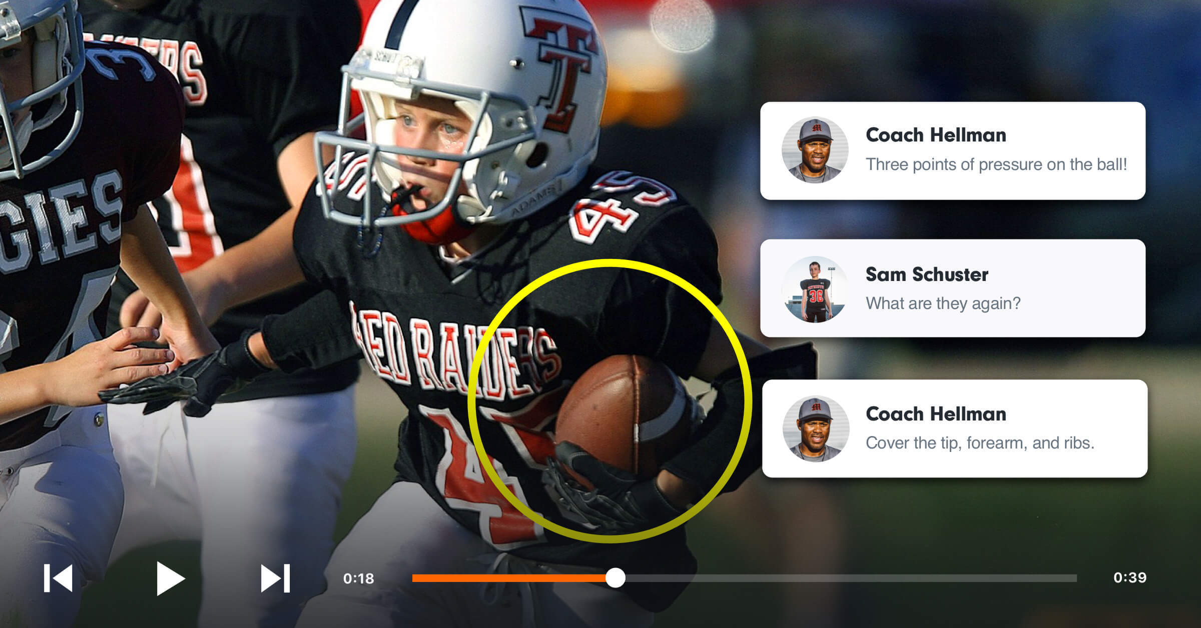 hudl for american football
