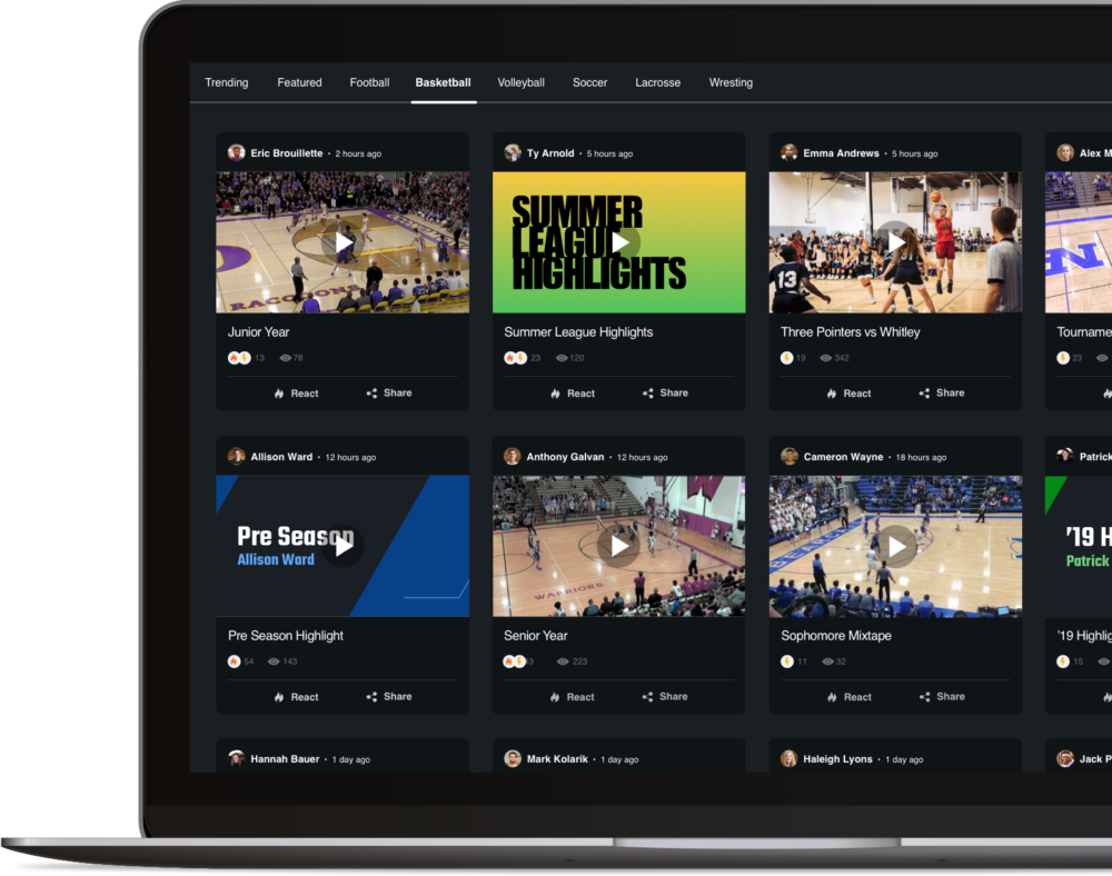 Basketball Video and Analysis for High School Hudl