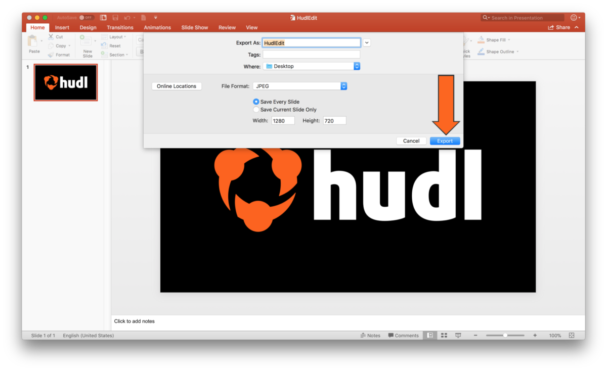 create custom title slides
