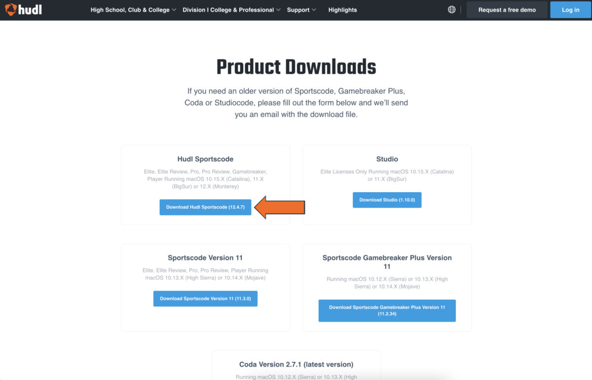 Install Hudl Sportscode Hudl Sportscode Support