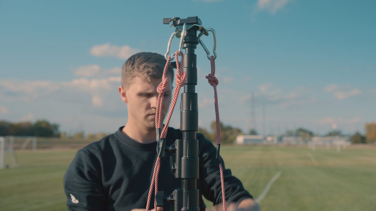 Set Up Tripod on Grass • Hudl Support
