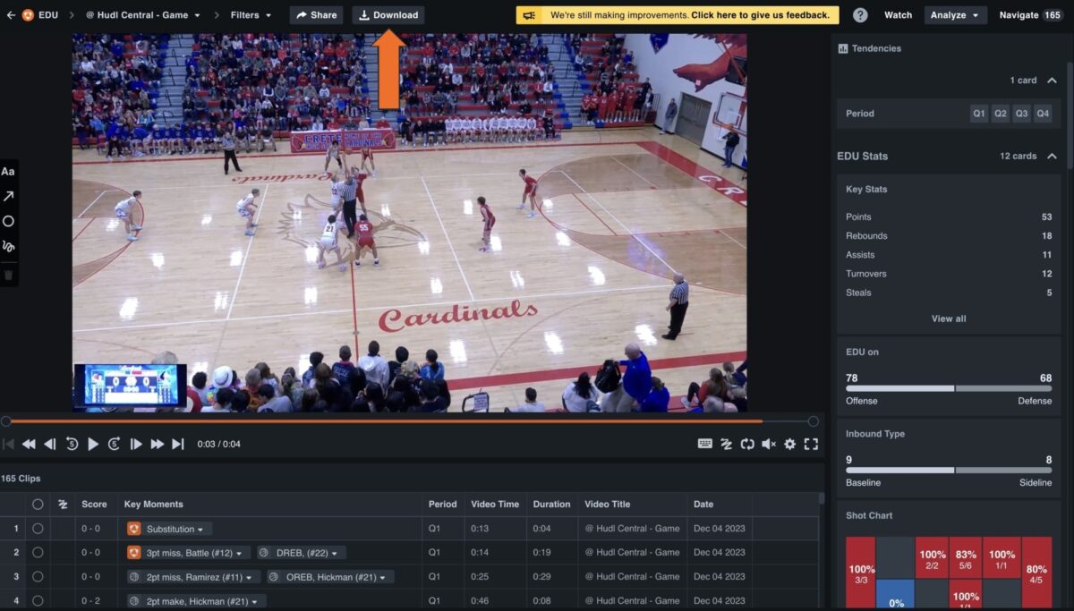 Download Video New Hudl Library • Hudl Support Download Video New Hudl Library • Hudl Support