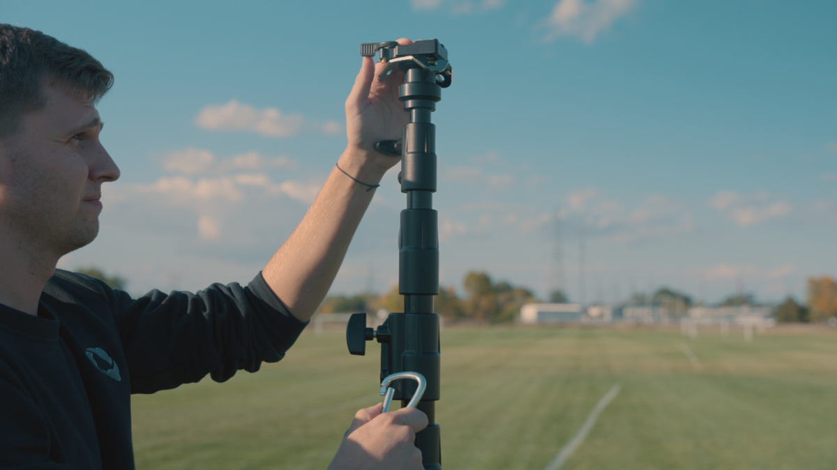 Set Up Tripod on Grass • Hudl Support
