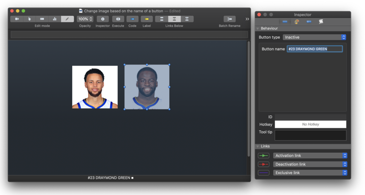Change Image Displayed on Button Name • Hudl Support