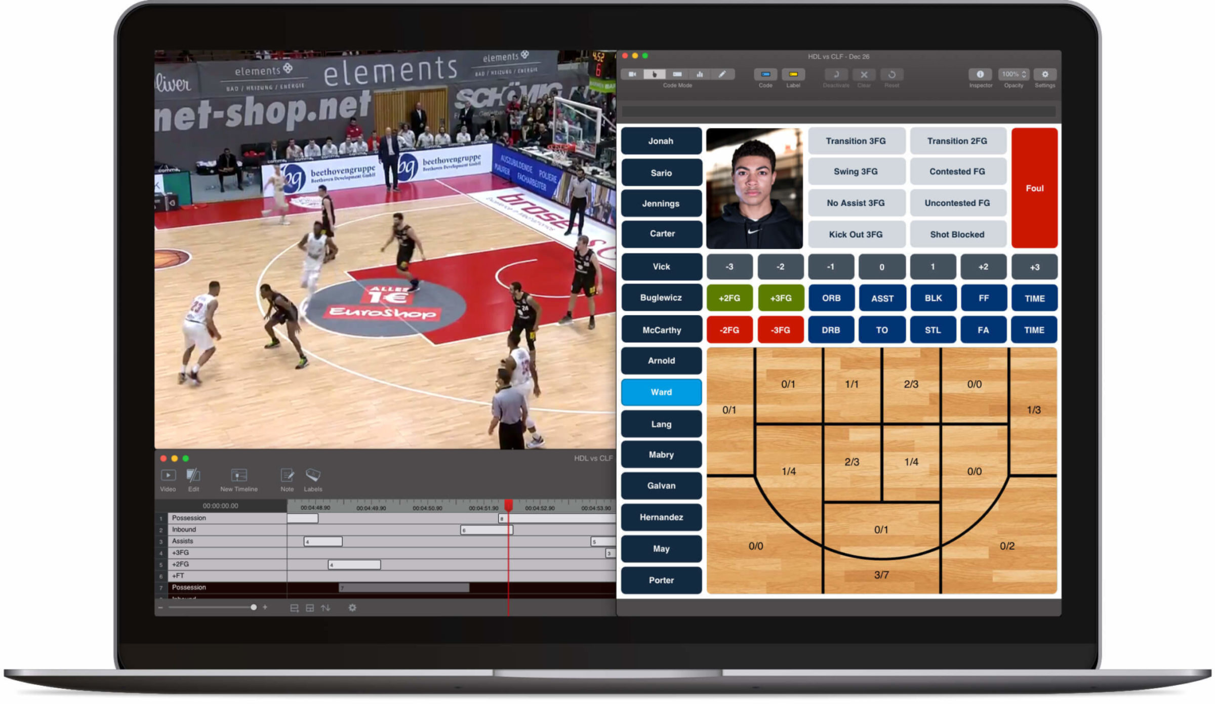Pro Suite for Basketball • Hudl