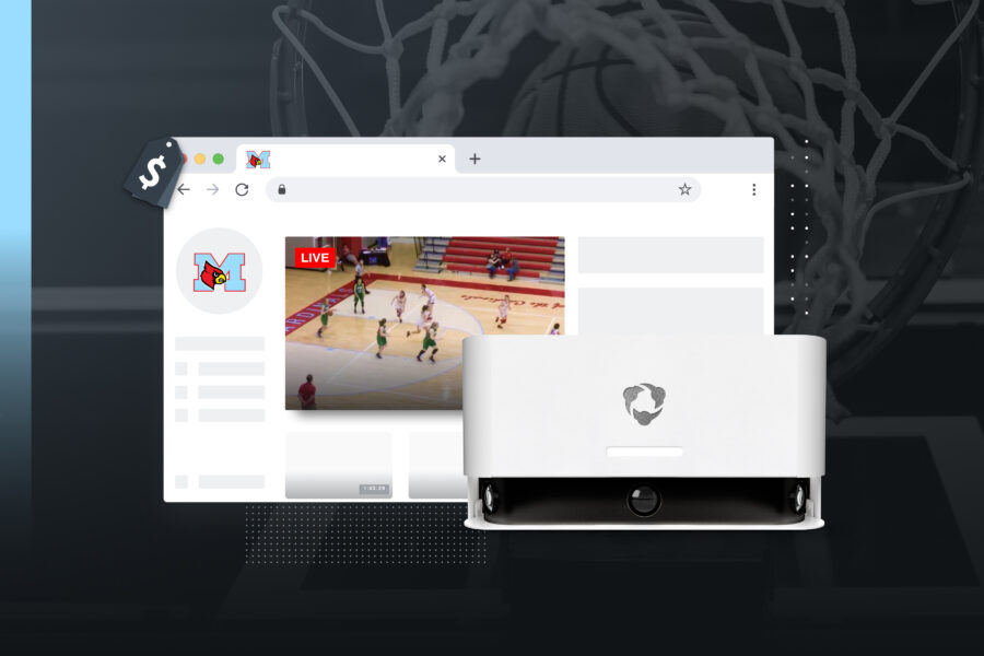 Auto-tracking camera with livestream capabilities makes monetizing broadcasts easy