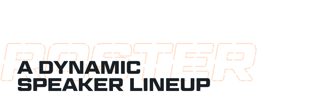 A Dynamic Speaker Lineup