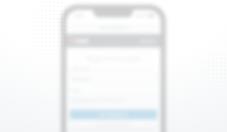 Only takes a few steps to get signed up