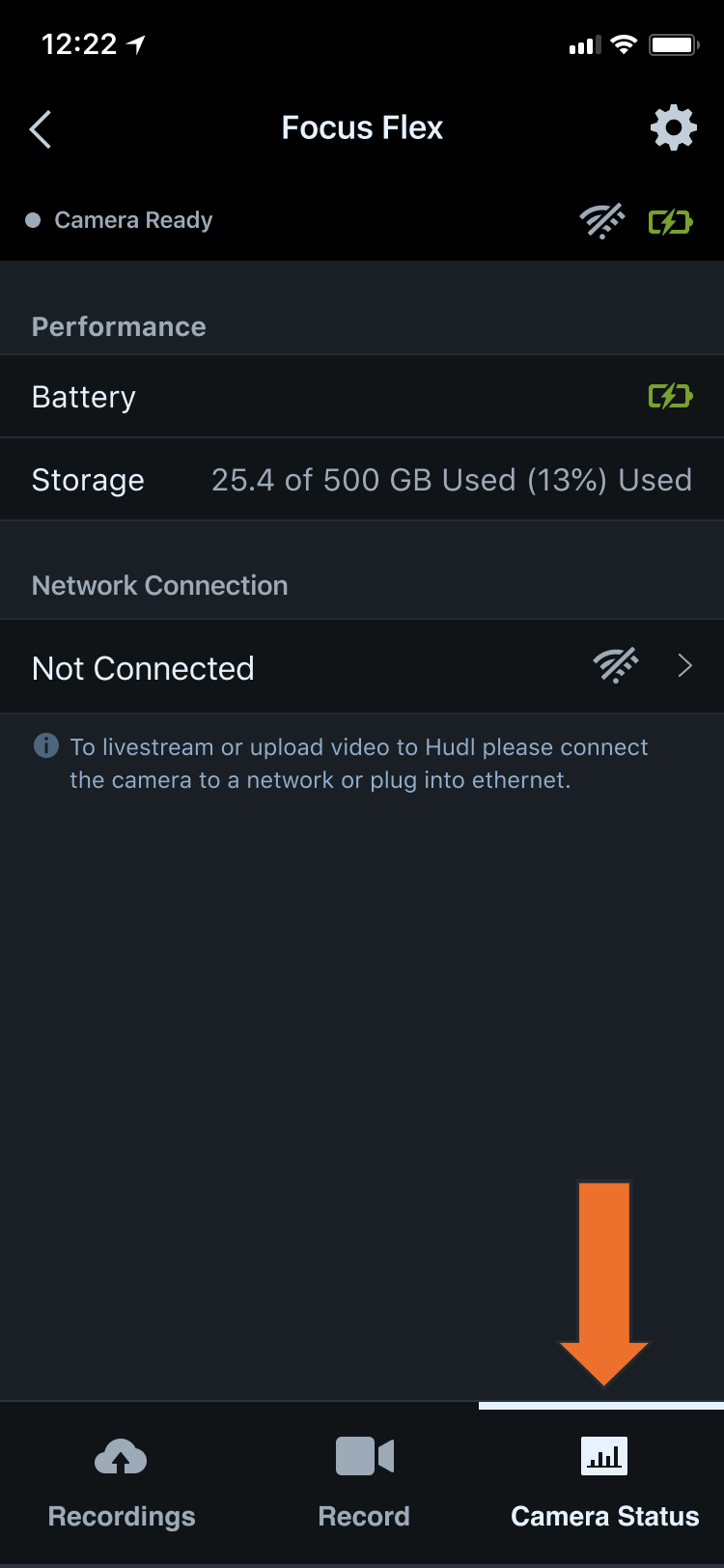 Connect Flex to a Network • Hudl Support
