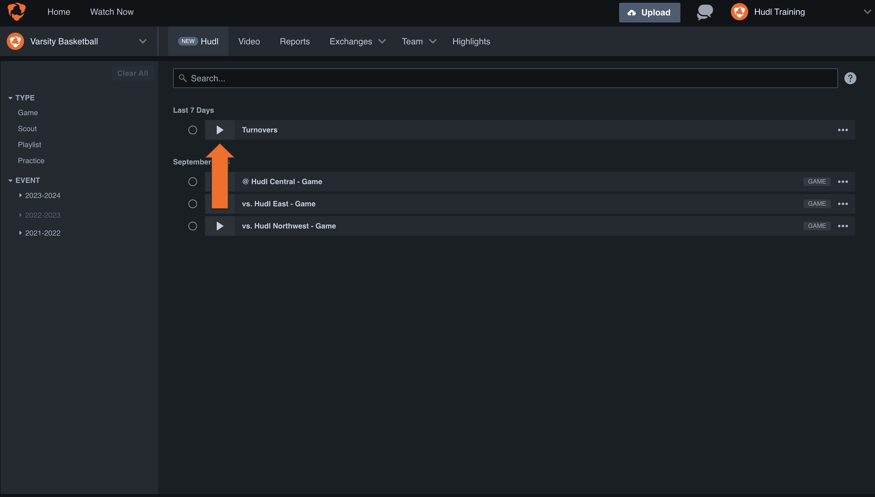 Trim Clips in a Playlist • Hudl Support