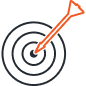 Icon of a target