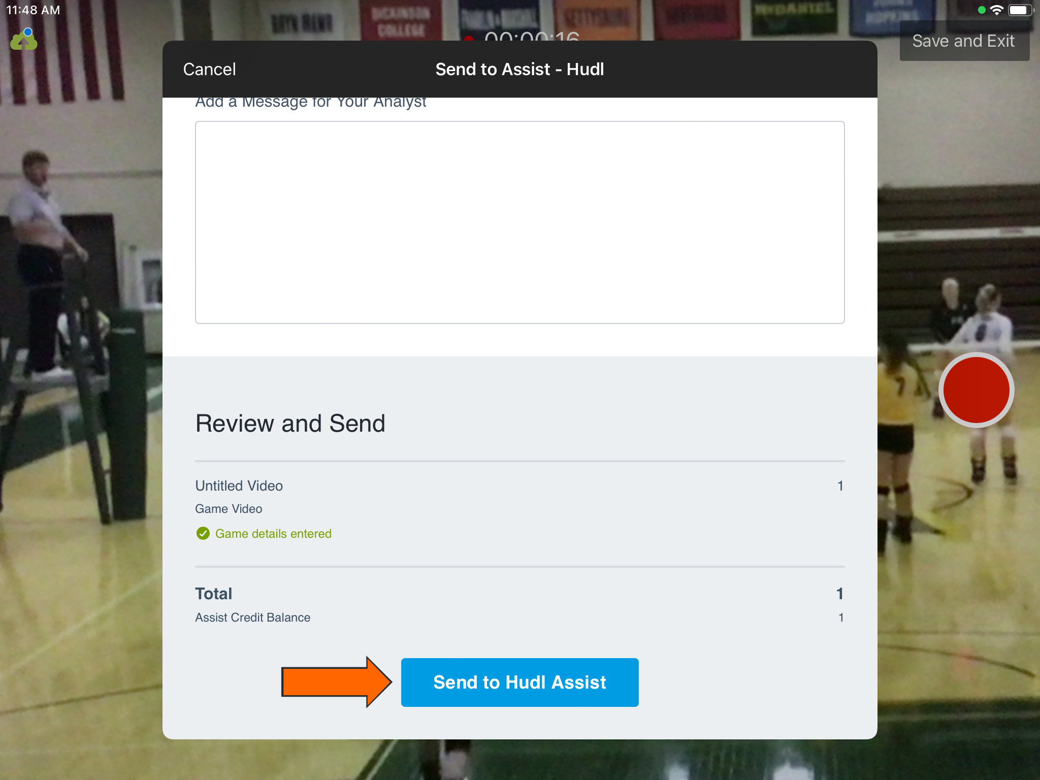 Submit a Game to Hudl Assist • Hudl Support