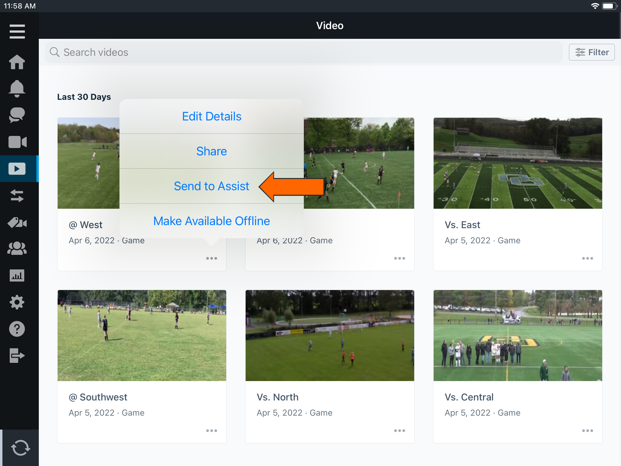 Submit a Game to Hudl Assist • Hudl Support