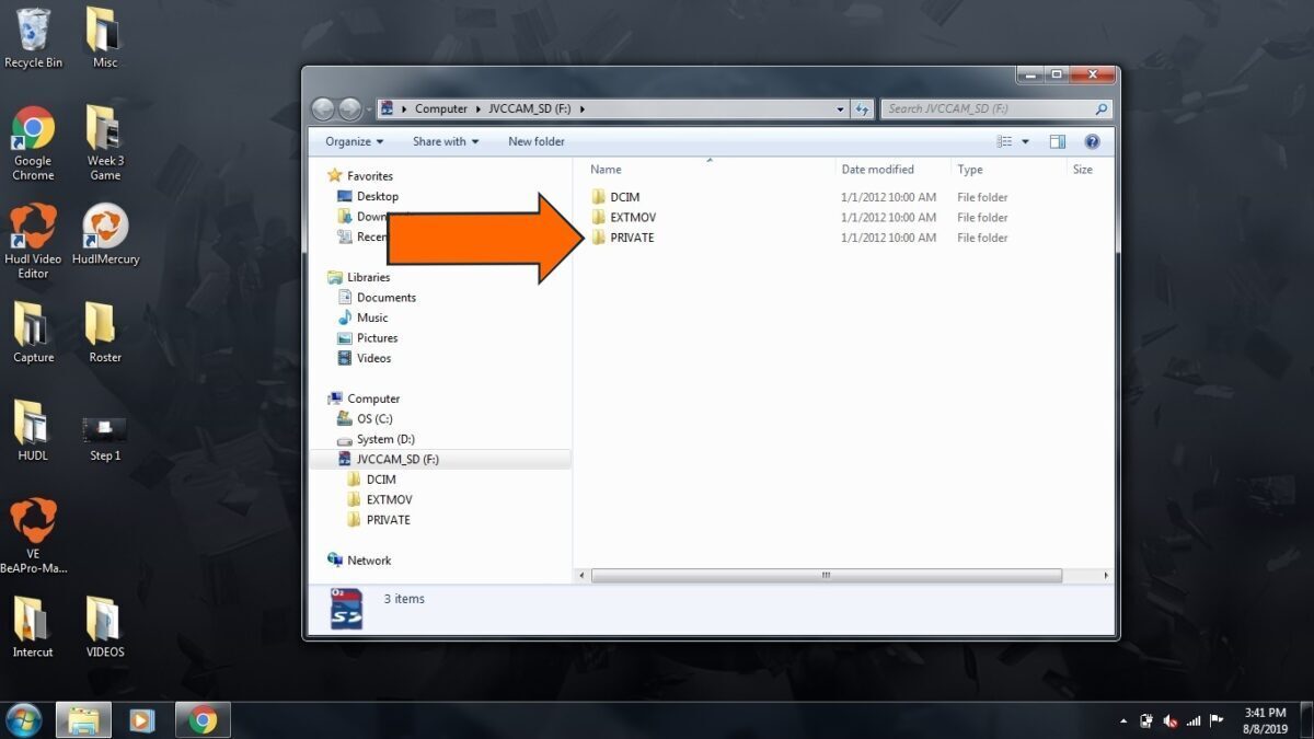 Manually Load AVCHD Files • Hudl Classic Support