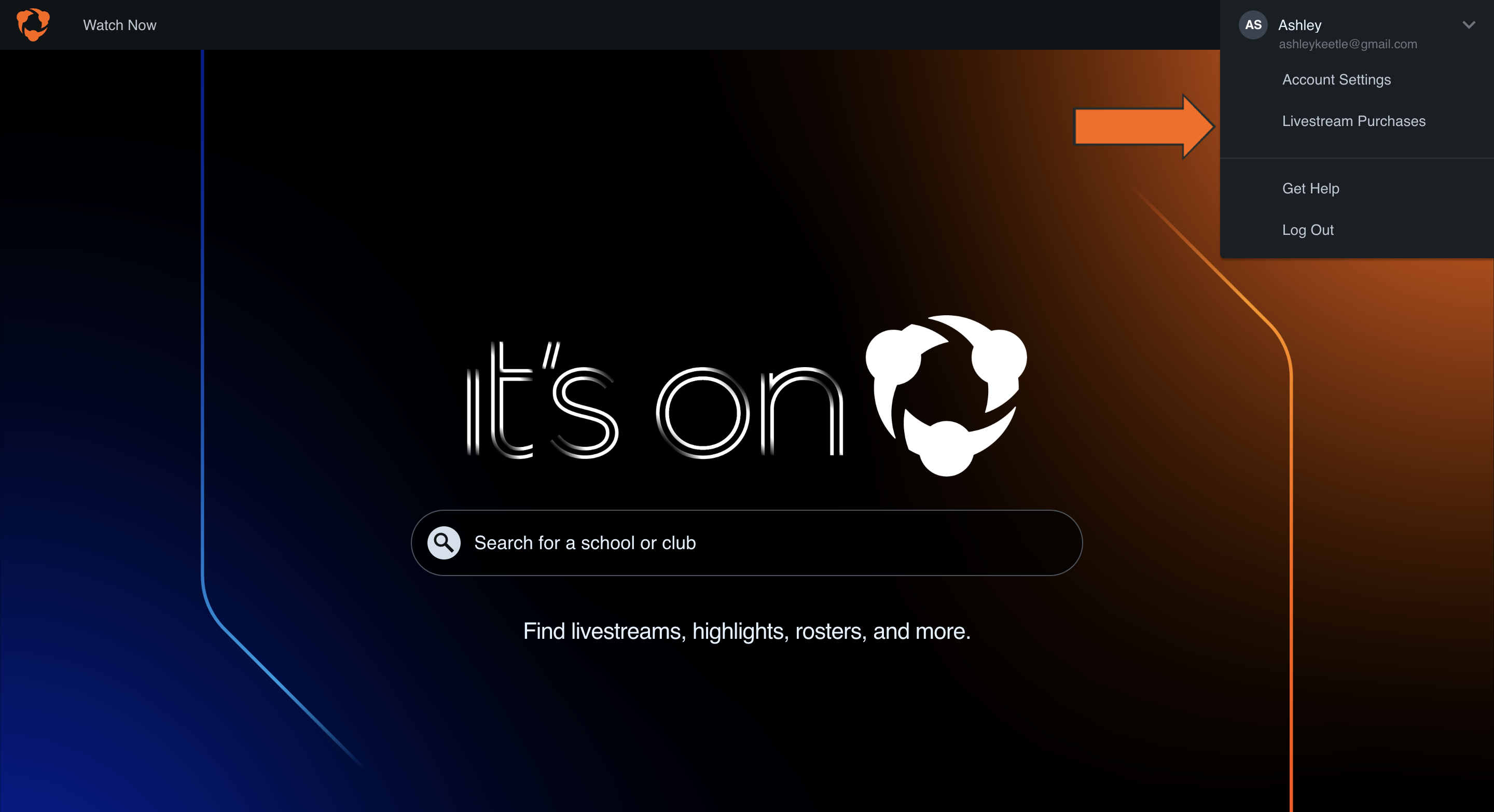 Manage a Livestream Subscription • Hudl Support