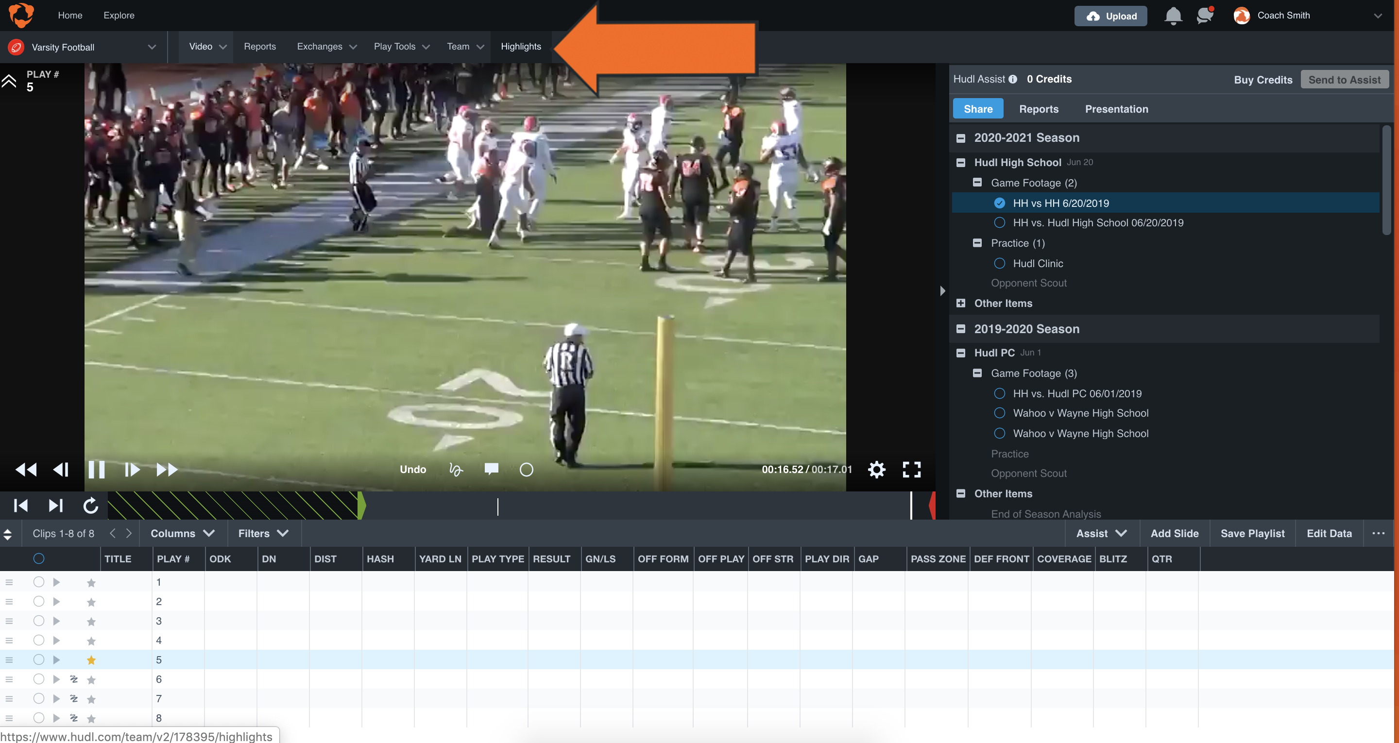 Tag Athlete Highlights • Hudl Classic Support