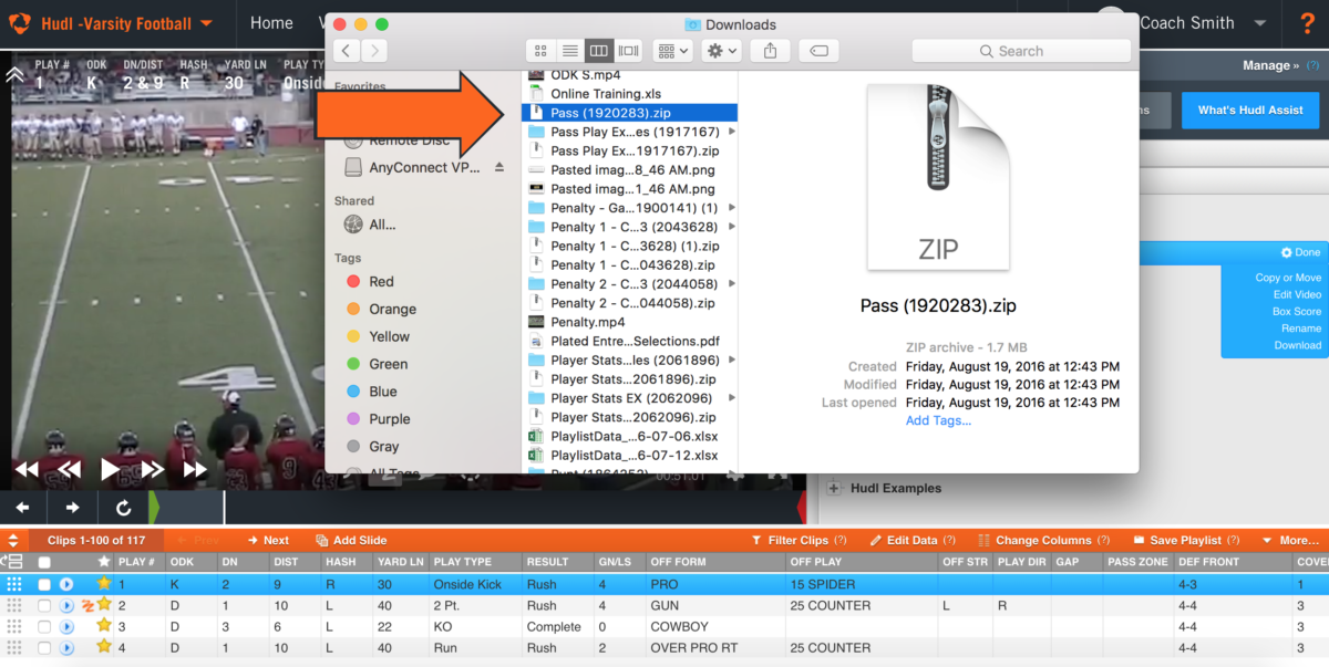 download a presentation hudl support