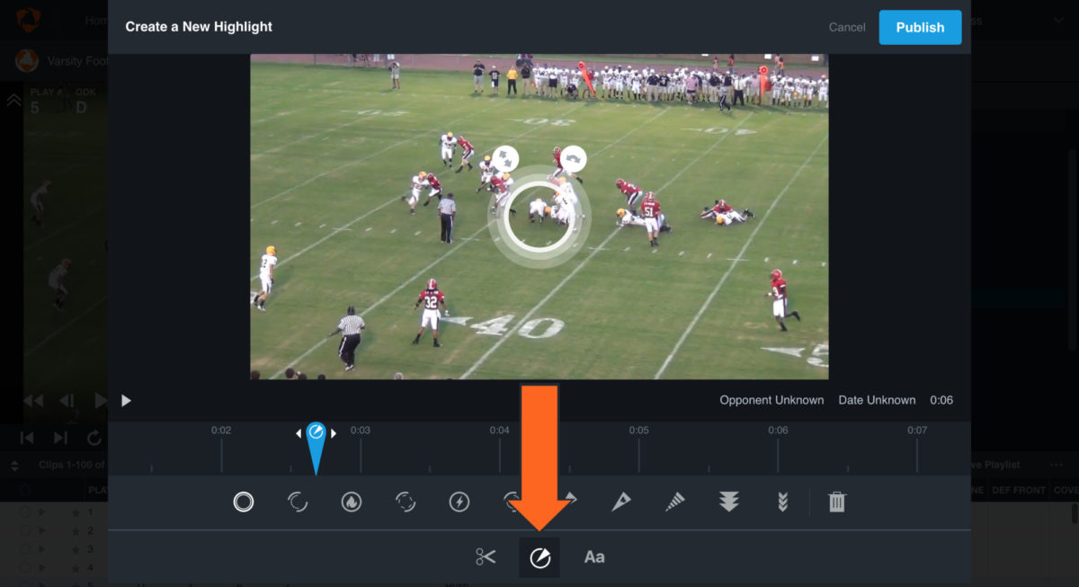 tag highlights hudl support