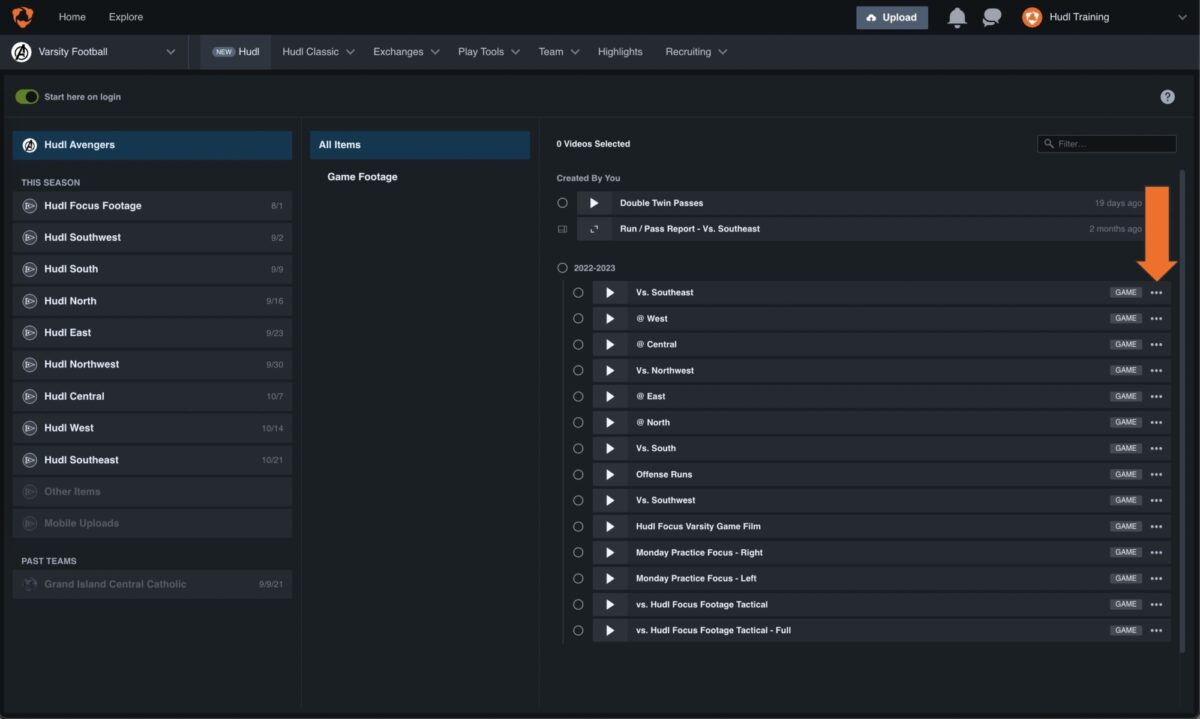 Edit Video Clips • Hudl Classic Support