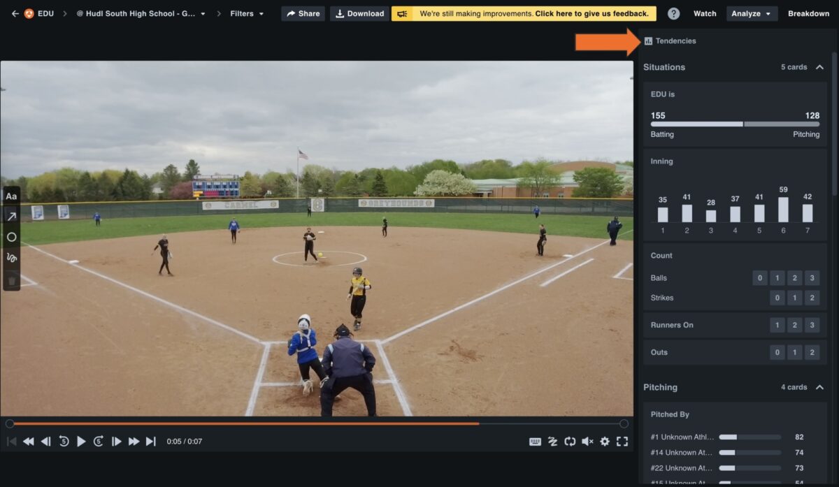 Baseball & Softball Flexible Layouts • Hudl Support