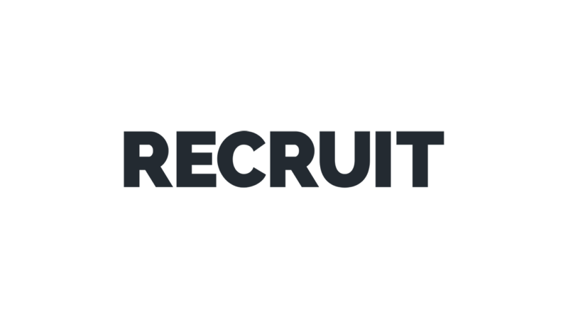 Recruit Logo Black