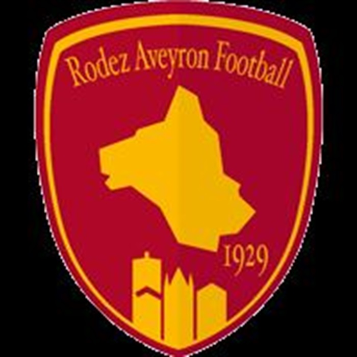 Fanion Vintage Rodez Aveyron Football - Sponsor Transespaces - Avant 2000