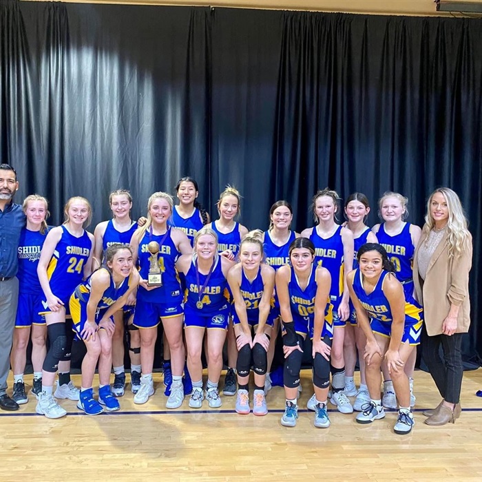 Shidler Girls Varsity Basketball High School Sports Home Hudl