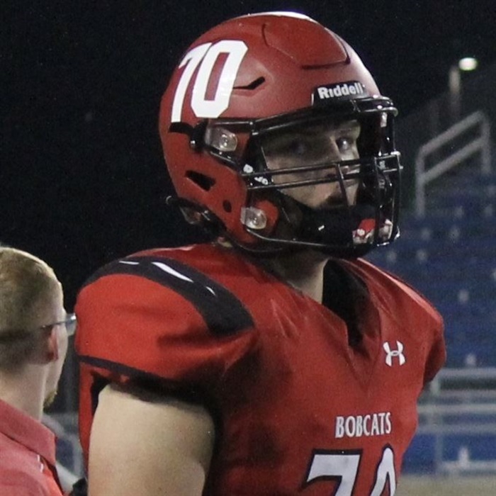brookings high school football helmet Carson Loehr