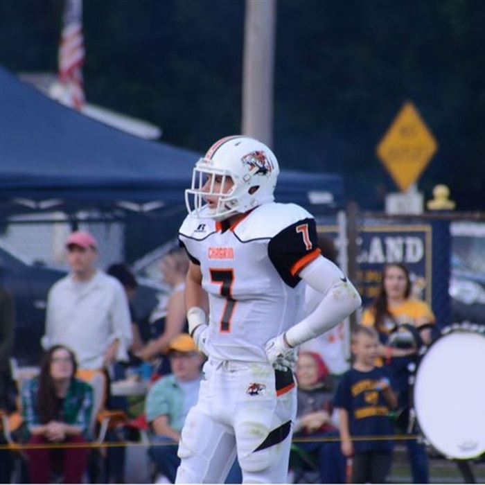 chagrin falls high school football helmet (2022) Tommy Richmond - Hudl