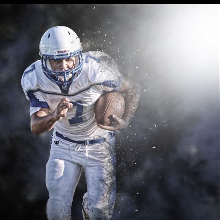70 football helmet ryan johnson Ryan Johnson