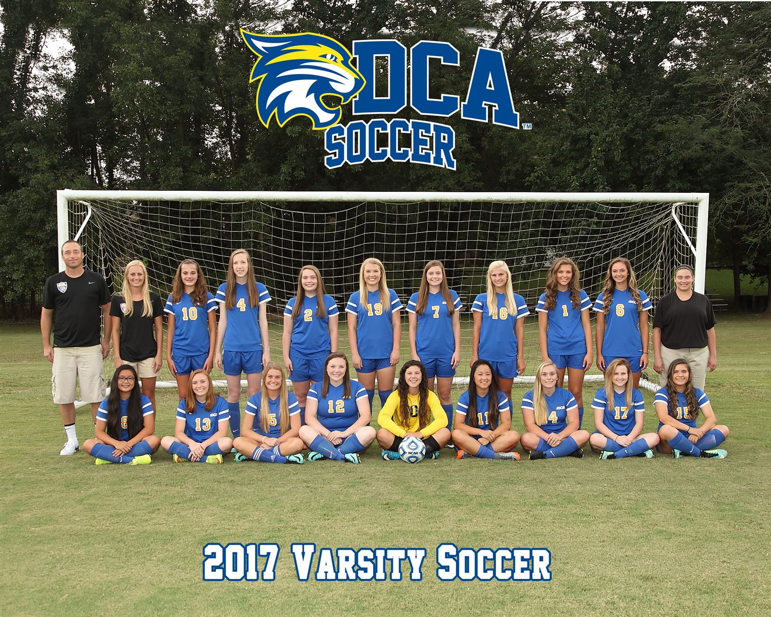 Girls Varsity Soccer Donelson Christian Academy High School