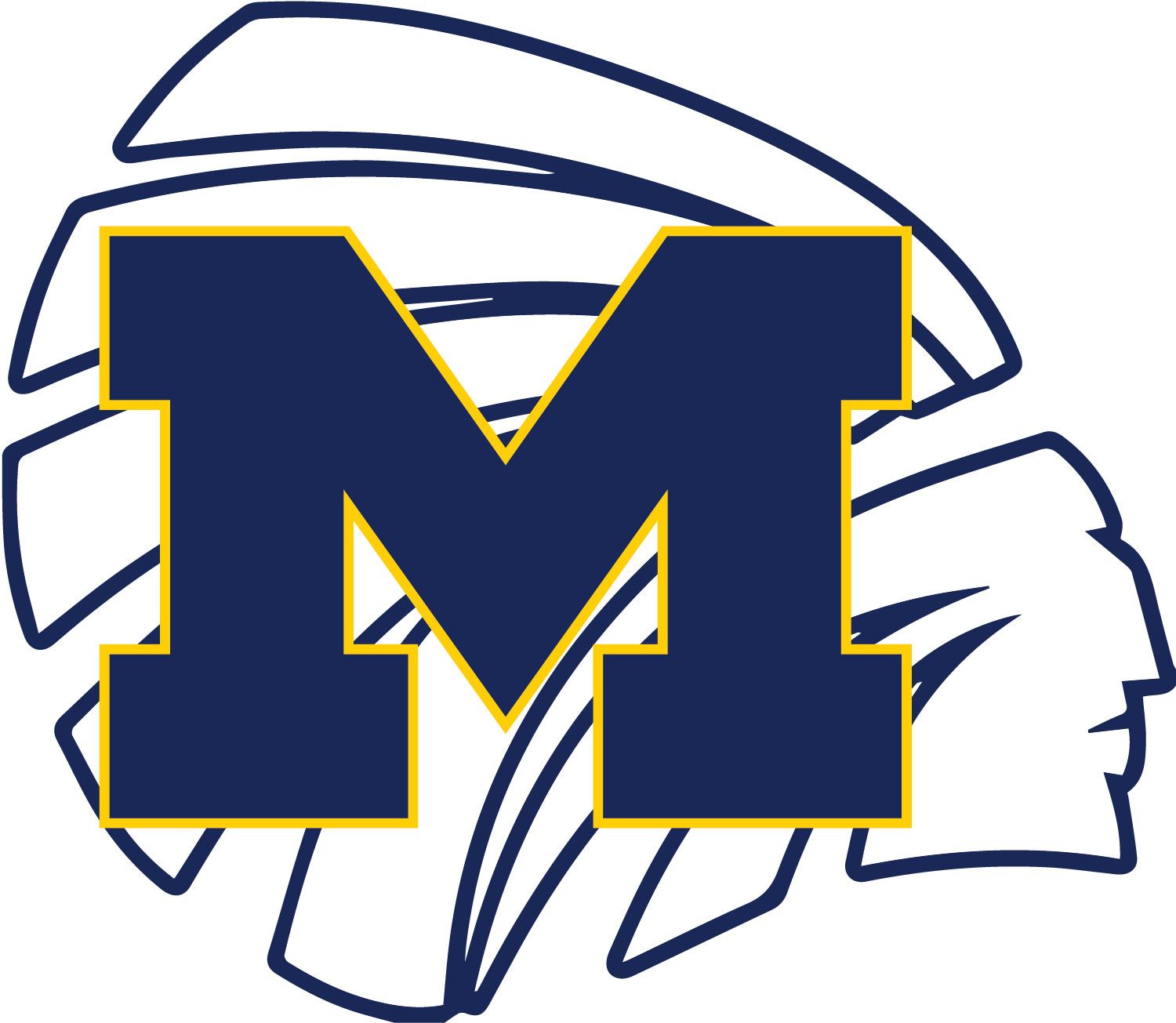 Meridian High School Logo Courtesy Of hudl.com