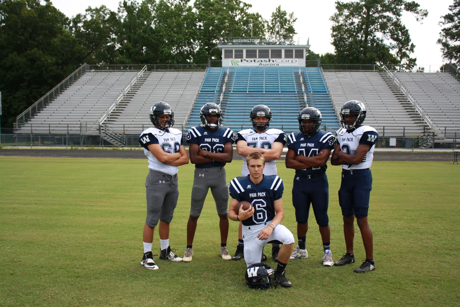 Boys Varsity Football Washington High School Washington North 