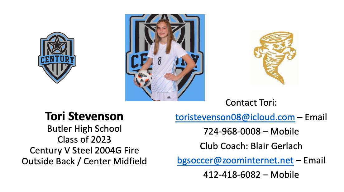 Tori Stevenson - Hudl
