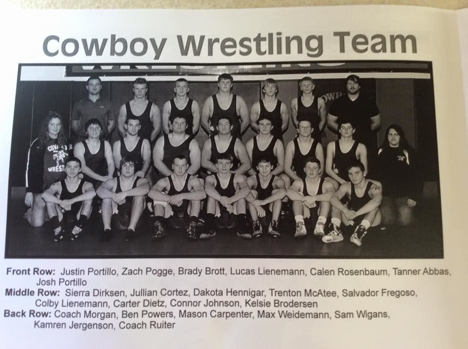 Boys Varsity Wrestling Clarion Goldfield Dows High School Clarion