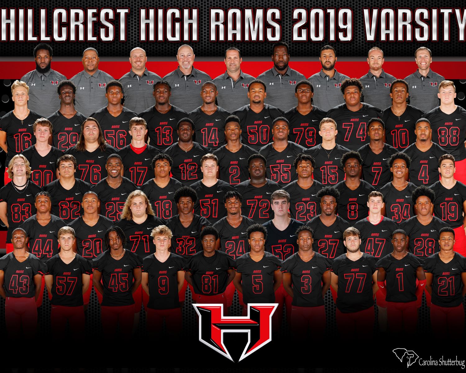 Boys Varsity Football - Hillcrest High 