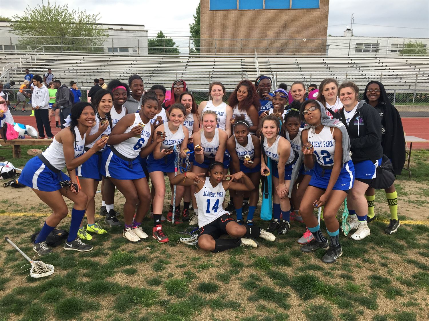 Girls Varsity Lacrosse Academy Park High School Sharon Hill