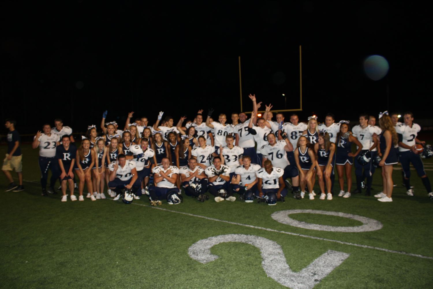Boys Varsity Football Richmond High School Richmond Michigan