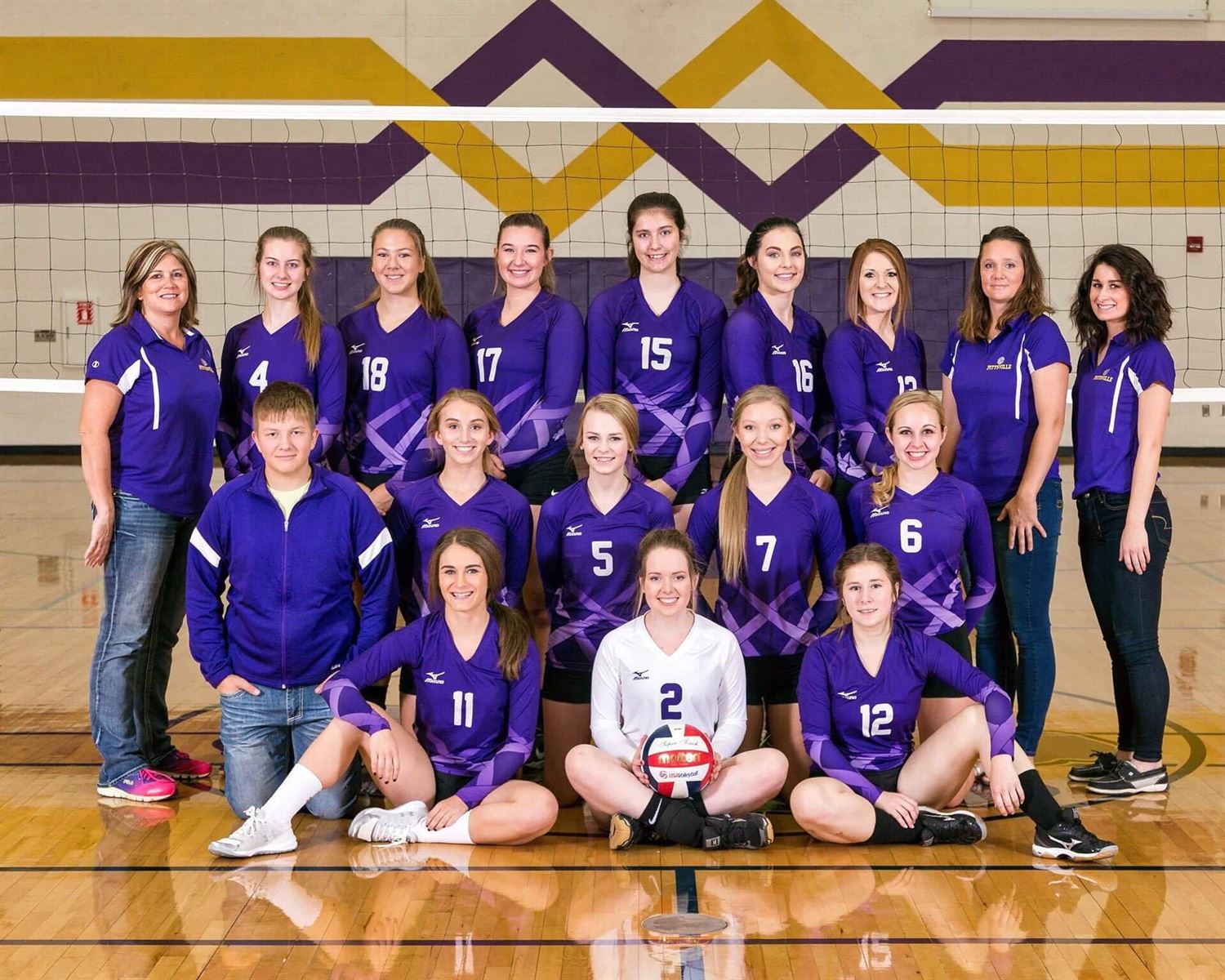 Girls' Varsity Volleyball Pittsville High School Pittsville