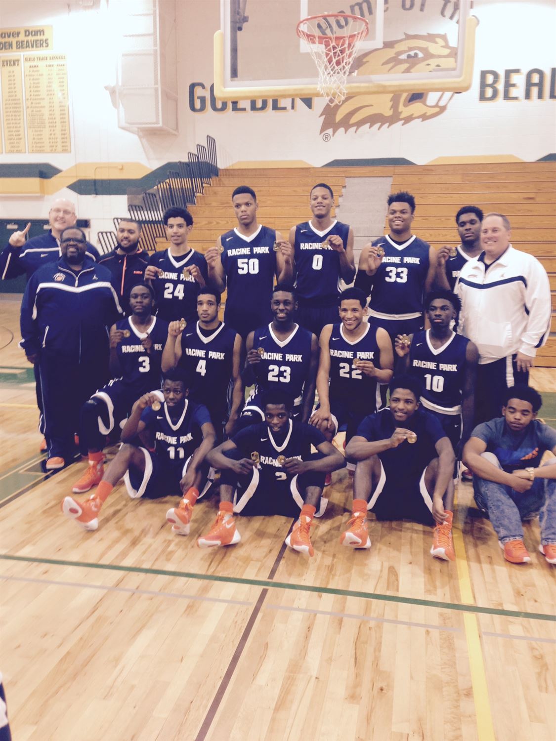 Boys' Varsity Basketball Racine Park High School Racine, Wisconsin