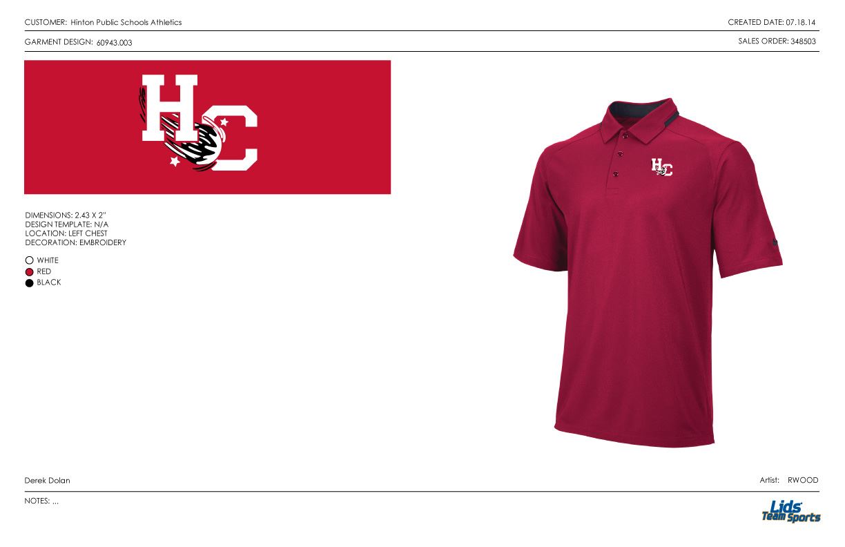 Boys Varsity Football Hinton High School Hinton, Oklahoma